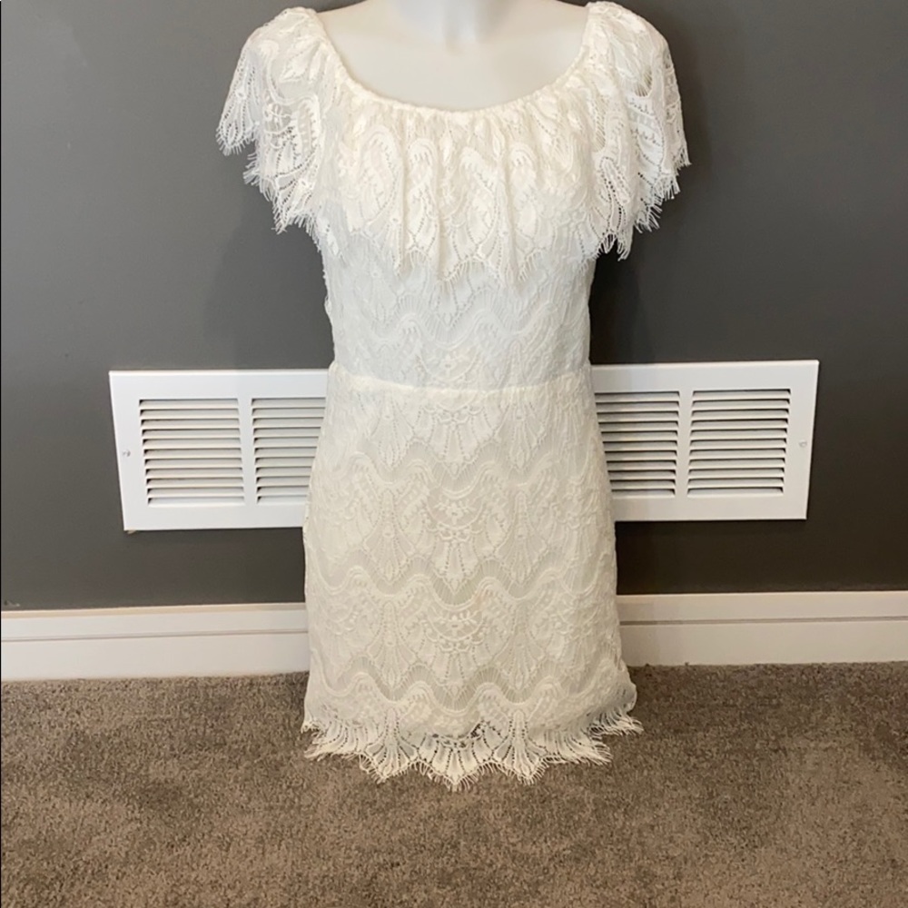 White dress